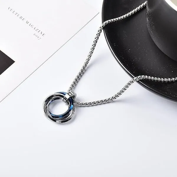 Silver_Alloy_Pendant_For__Men