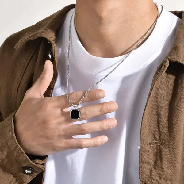 Silver_And_Gold_And_Black_Alloy_Locket_For_Men_Pack_Of_3