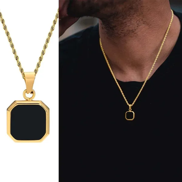 Silver_And_Gold_And_Black_Alloy_Locket_For_Men_Pack_Of_3