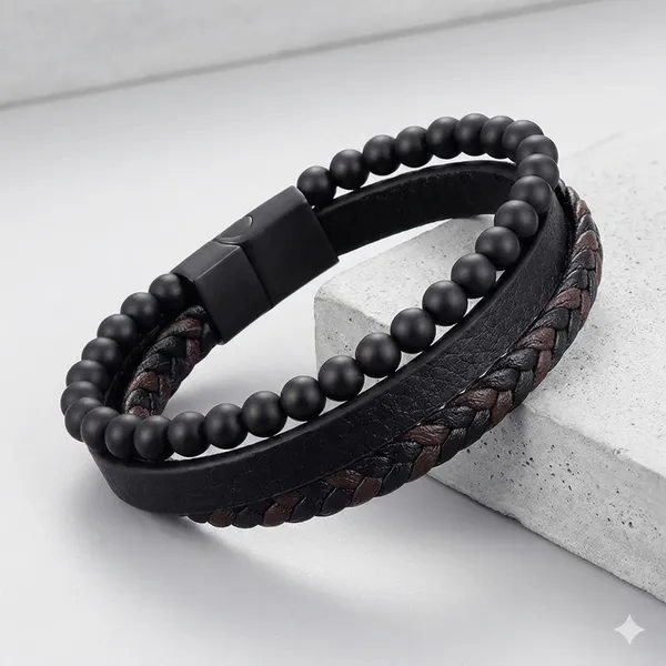 Silver_Fashion_Bracelet_For_Men