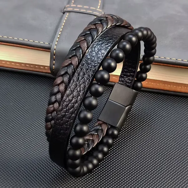 Silver_Fashion_Bracelet_For_Men