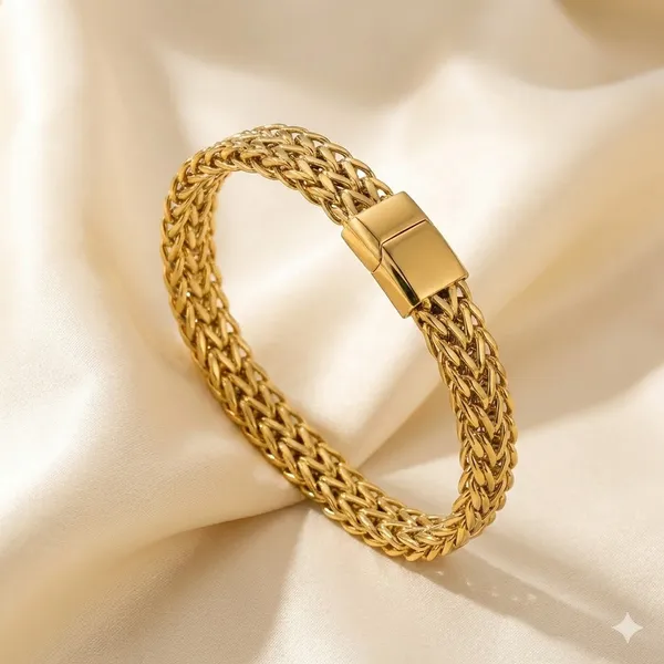 Men_Bracelet_|_Bracelet_For_Men_|_Stainless_Steel_Bracelet_|_Gold_bracelet