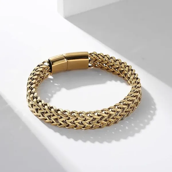 Men_Bracelet_|_Bracelet_For_Men_|_Stainless_Steel_Bracelet_|_Gold_bracelet