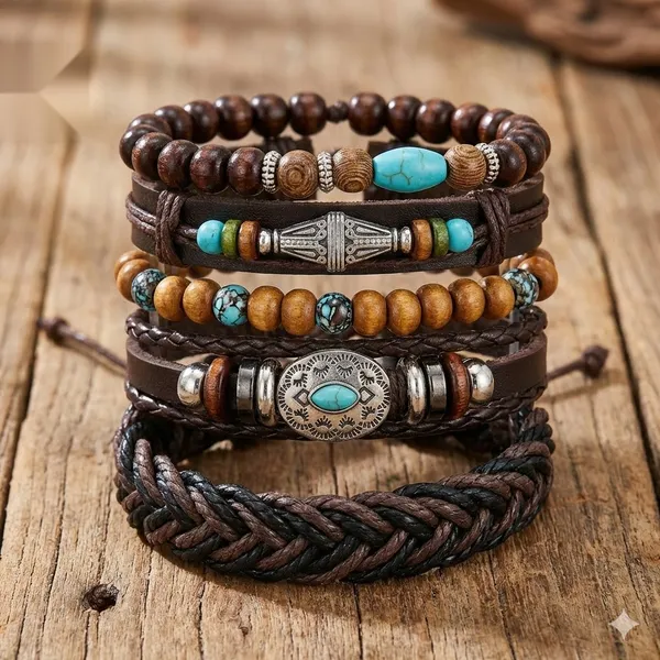 Men_Bracelet_|_Leather_Bracelet_|_Bracelet_For_Boys_|_Bracelets_Combo_|_Gifts_for_Boys