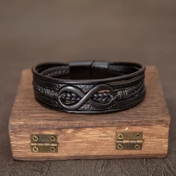 Black_Leather_Bracelet_For__Men