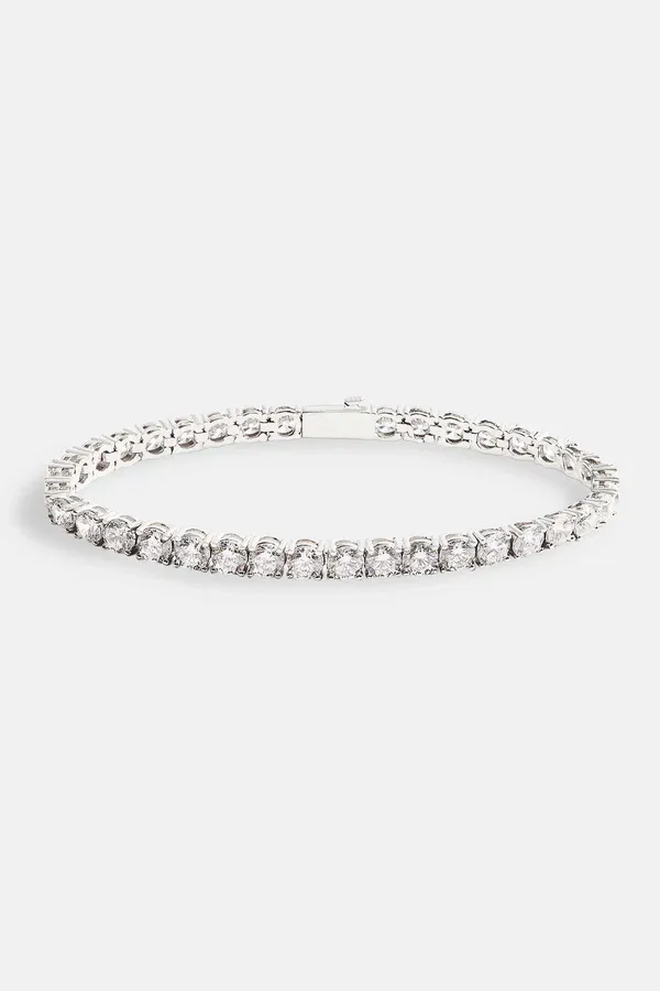 Silver_Alloy_Bracelet_For__Women