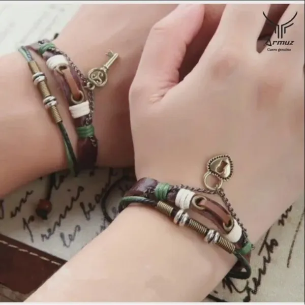 Multicolor_Leather_Bracelet_For__Men