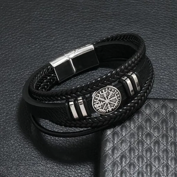 Black_&_Silver_Alloy_Bracelet_For__Men