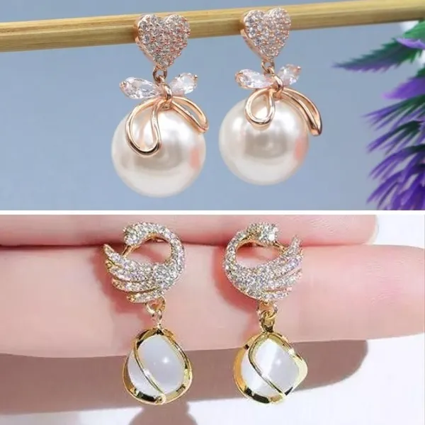 Gold_&_White_Alloy_Drops_&_Danglers_&_Earring_Set_For_Women
