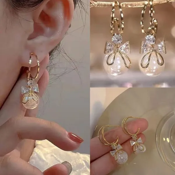 Black_&_White_&_Purple_Alloy_Drops_&_Danglers_For_Women