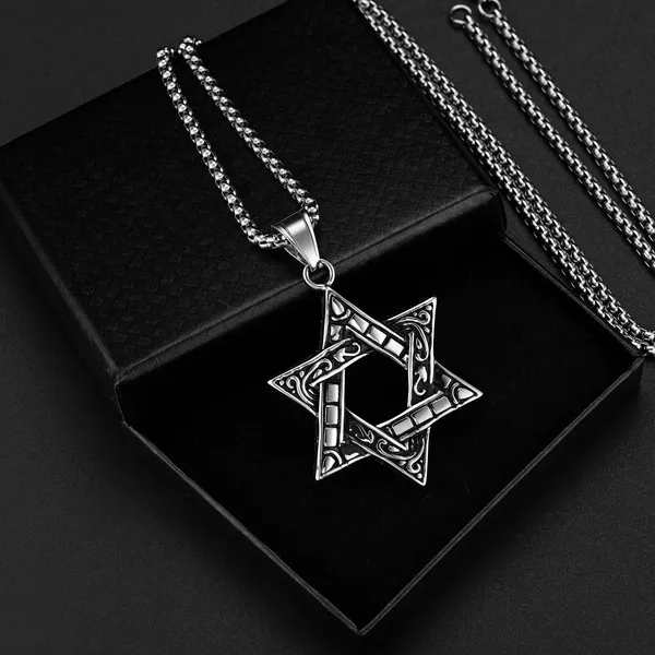 Silver_Alloy_Pendant_For__Men