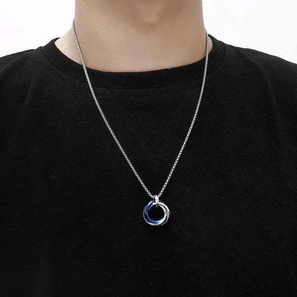 Men_Pendant_Boys_Locket_Rhodium_Alloy_Pendant_Silver_And_Blue_Alloy_Locket_Set_For_Men_Pack_Of_2