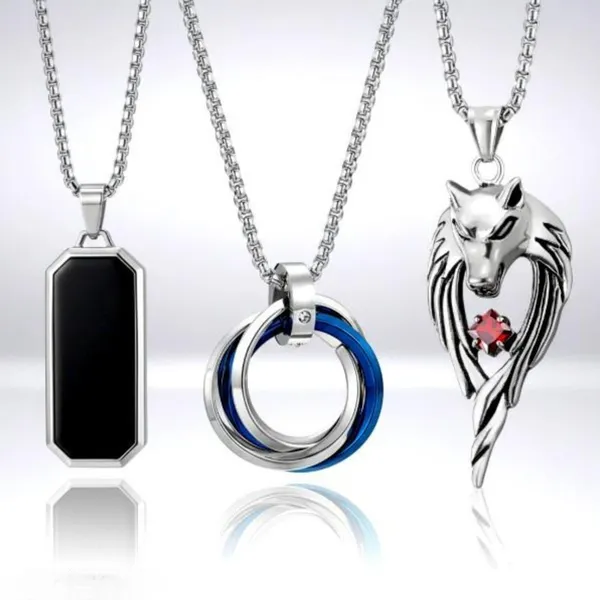 Multicolor_Alloy_Locket_Set_For__Men