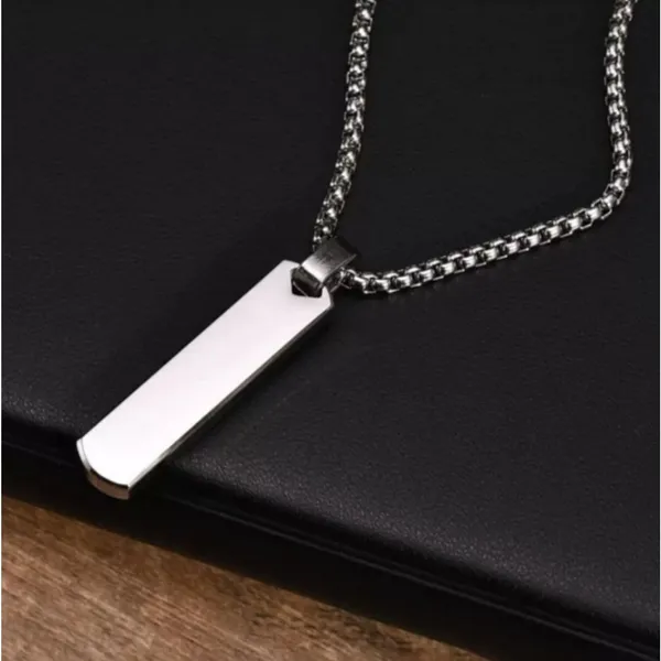 Silver_&_Black_Alloy_Locket_Set_For__Men