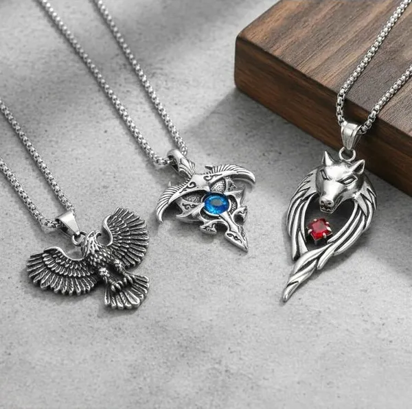 Multicolor_Alloy_Locket_Set_For__Men