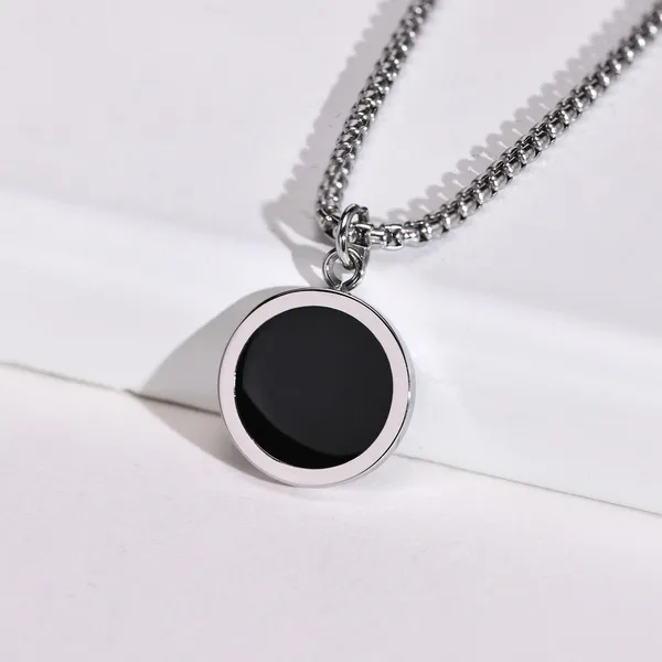 Pack_Of_3_Men_Pendant_|_Pendant_For_Men_|_Boys_Chain_Locket_|_Fashion_Locket_Silver_And_Black_Alloy_Locket_Set_For_Men