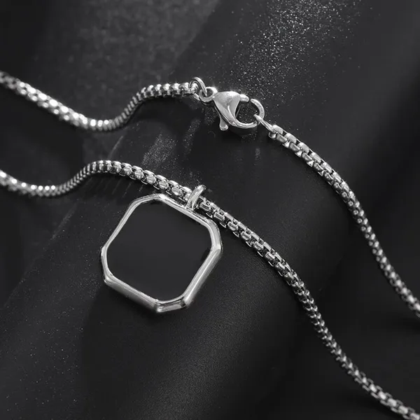 Pack_Of_3_Men_Pendant_|_Pendant_For_Men_|_Boys_Chain_Locket_|_Fashion_Locket_Silver_And_Black_Alloy_Locket_Set_For_Men