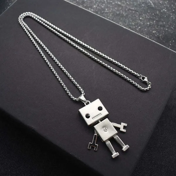 Silver_Alloy_Pendant_For__Men