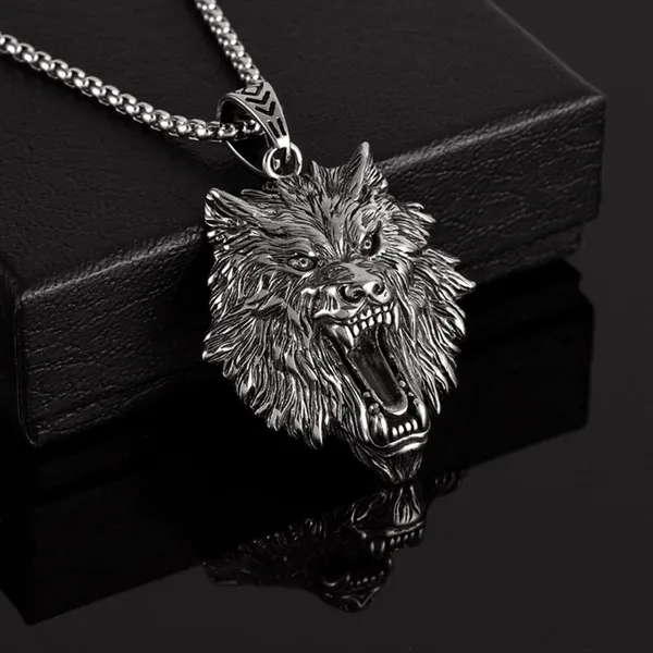 Silver_Alloy_Pendant_For__Men