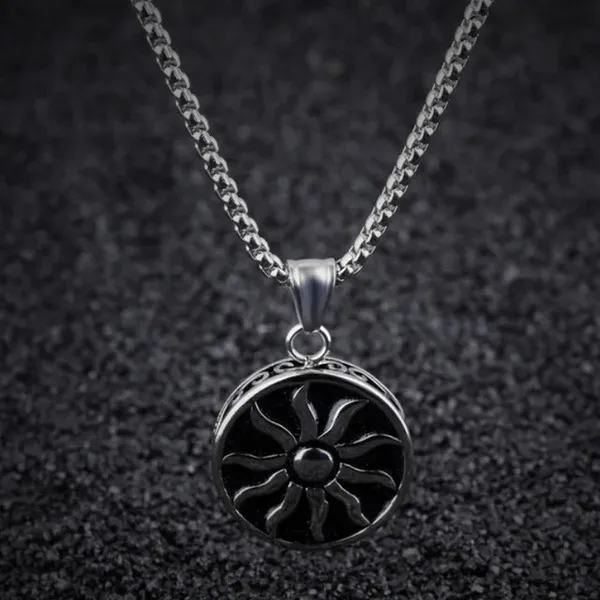 Silver_Alloy_Locket_Set_For__Men