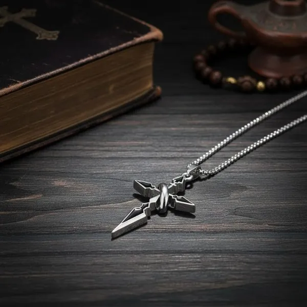 Silver_And_Black_Alloy_Locket_Set_For_Men
