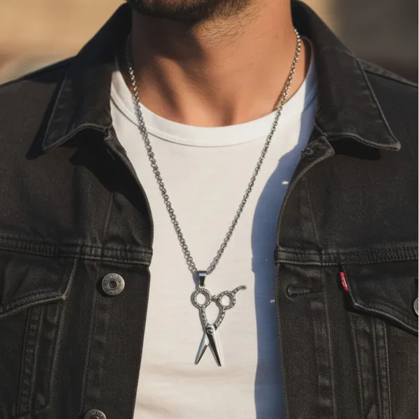 Silver_Alloy_Locket_Set_For__Men