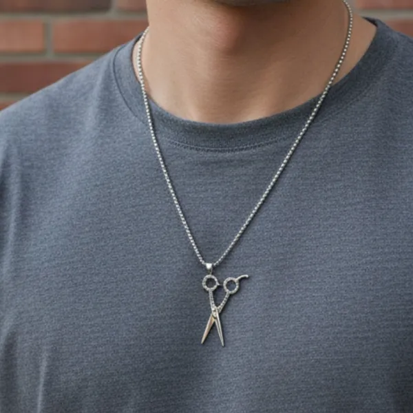 Silver_Alloy_Locket_Set_For__Men