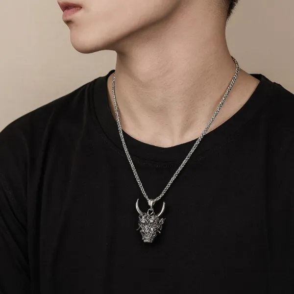 Silver_Alloy_Pendant_Set_For_Men