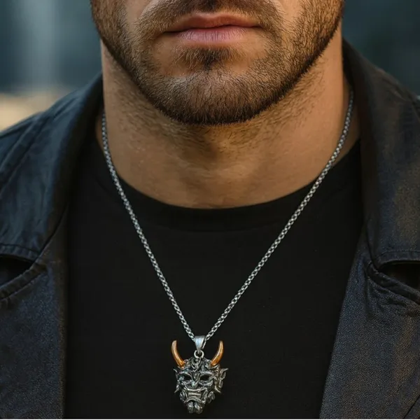 Silver_And_Gold_Alloy_Locket_Set_For_Men