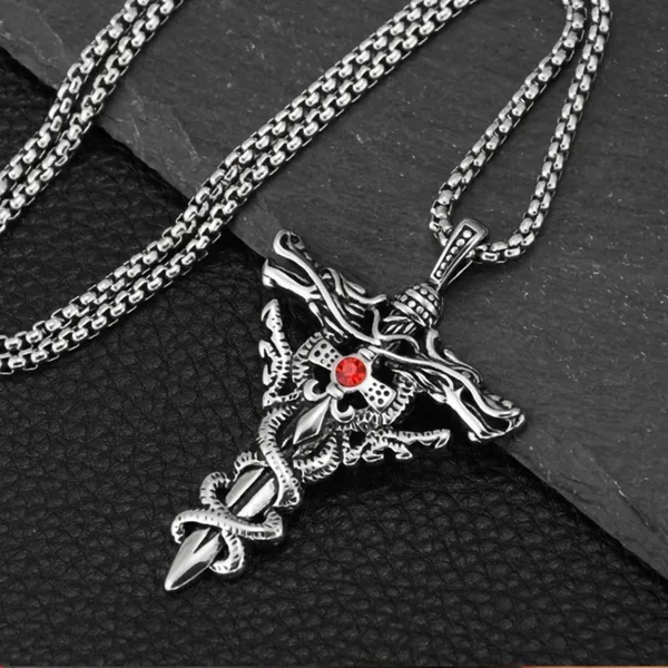 Silver_Alloy_Locket_For__Men