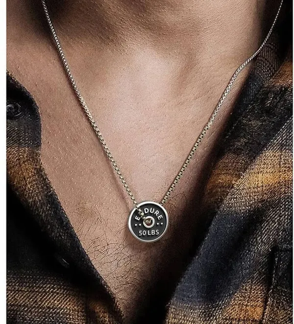 Silver_And_Black_Alloy_Locket_For_Men
