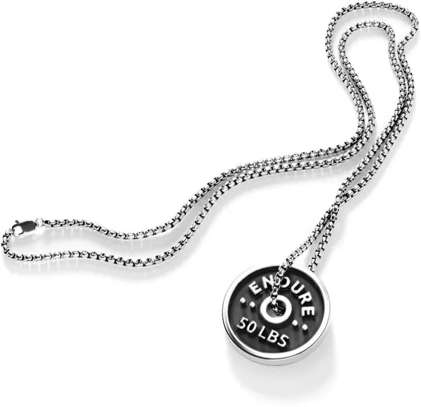 Silver_And_Black_Alloy_Locket_For_Men