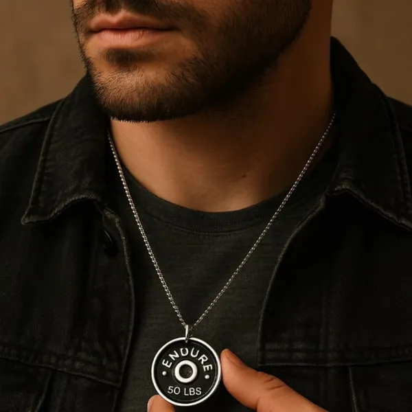 Silver_And_Black_Alloy_Locket_For_Men