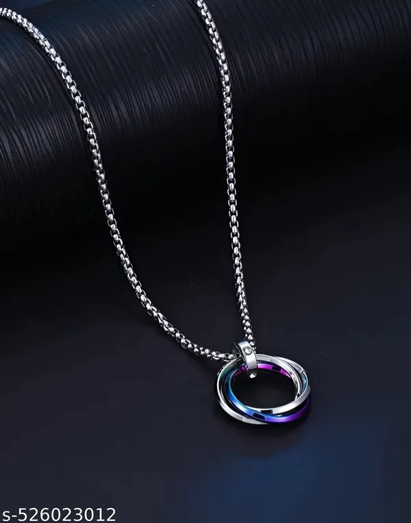 Silver_Alloy_Locket_For__Men