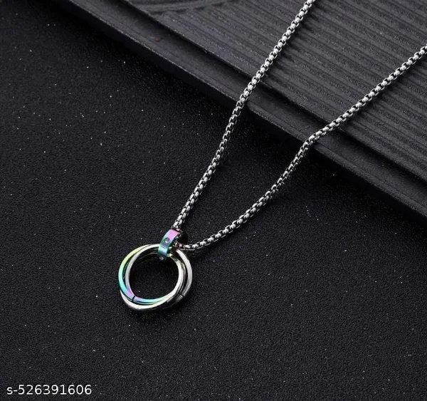 Silver_Alloy_Locket_For__Men