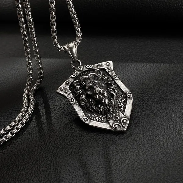 Silver_Alloy_Locket_Set_For__Men