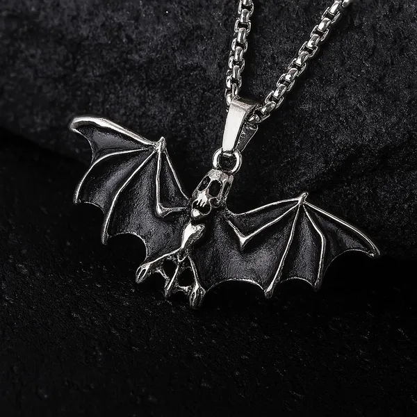 Silver_&_Black_Alloy_Locket_Set_For__Men