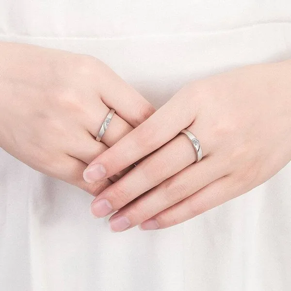 Pack_Of_2_Silver_Alloy_Ring_For_Couples_