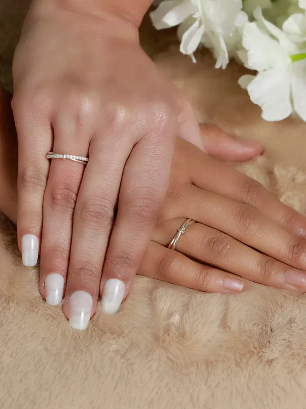 Silver_Alloy_Ring_Set_For__Women