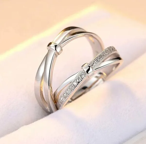 Silver_Alloy_Ring_Set_For__Women