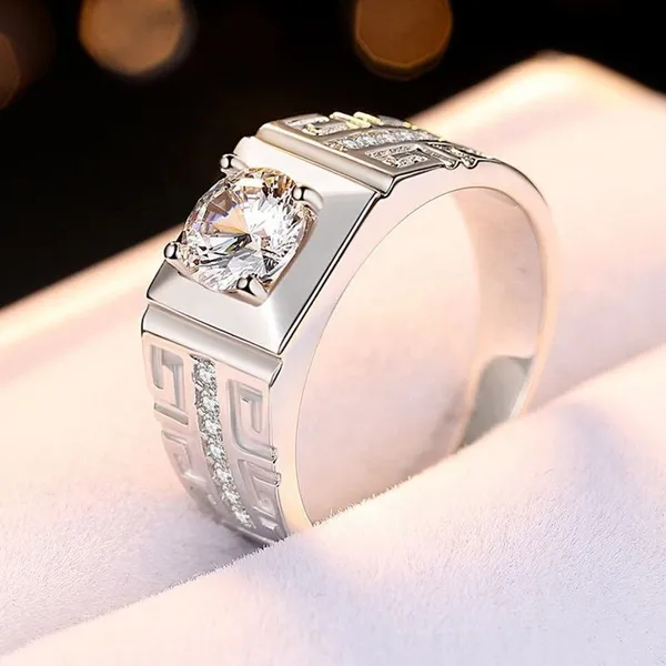 Silver_Alloy_Ring_Set_For__Women