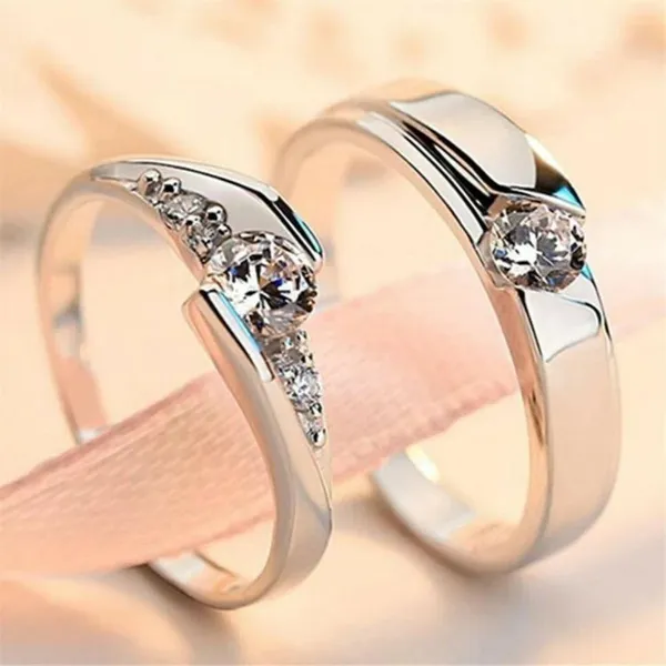 Silver_Brass_Ring_Set_For__Women