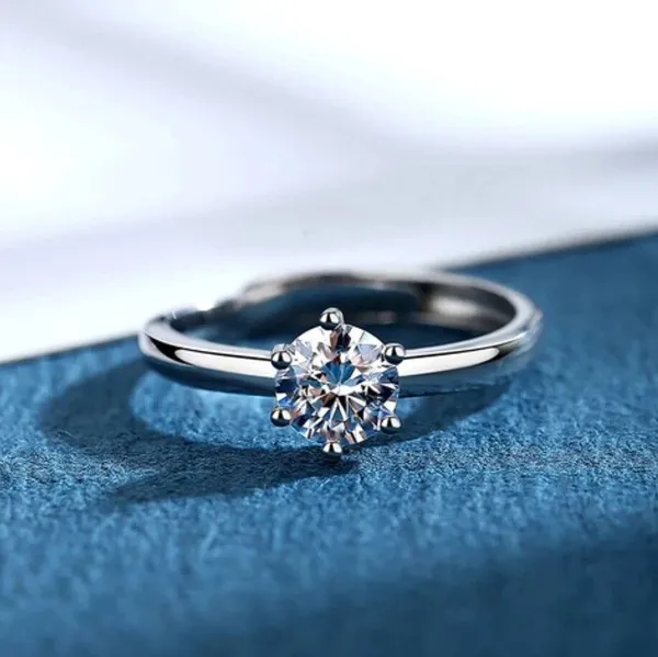 Silver_Alloy_Ring_Set_For__Women