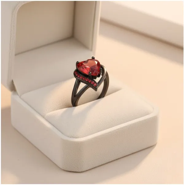 Red_Alloy_Ring_For__Women