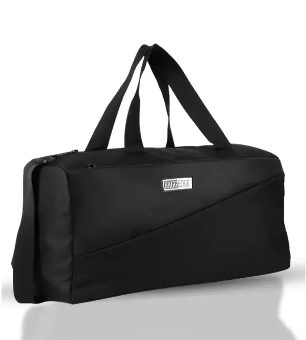 Black_Gym_Trim_Duffle_Bag_For_Unisex