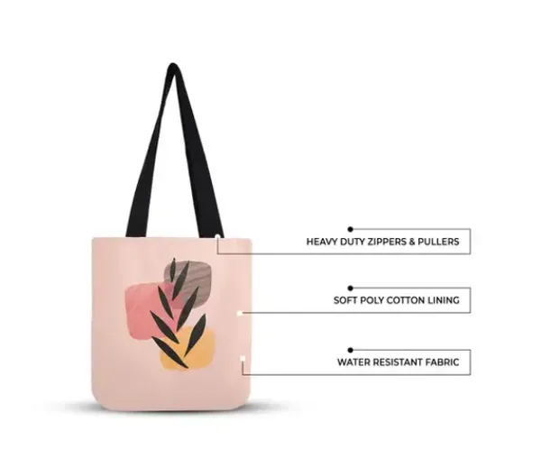 Pink_Polyester_Tote_Bag_For_Unisex