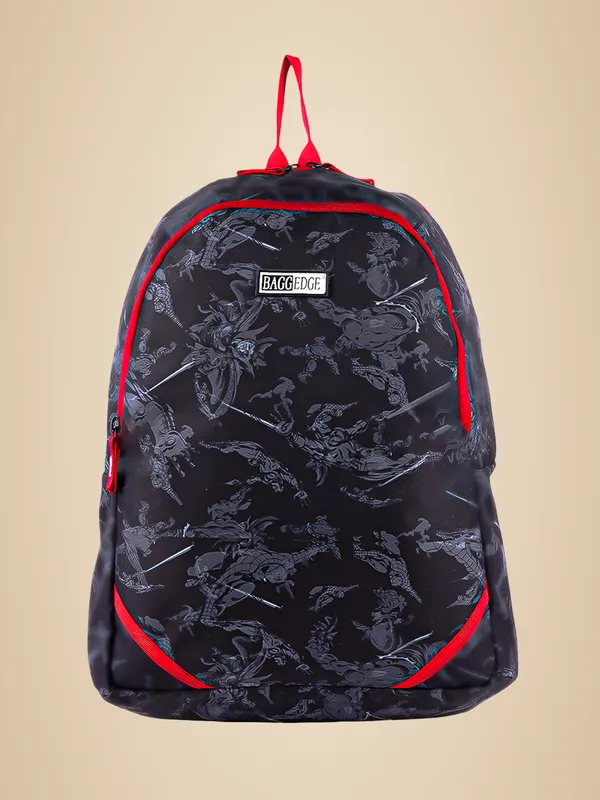 Black_Jumpy_Backpack_With_Dragon_Print_And_Red_Trim