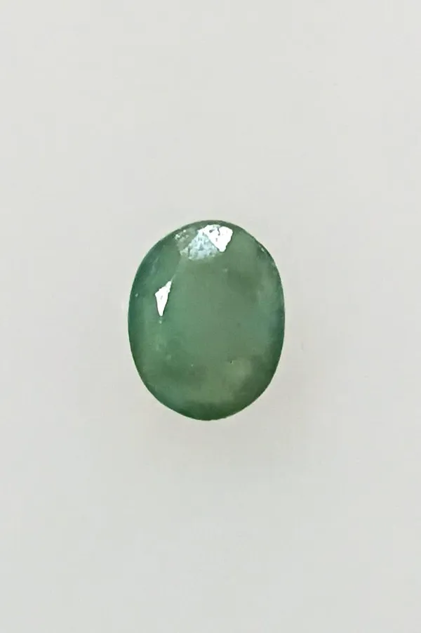 Green_Zambian_A+_Quality_(Emerald/Panna)_Gemstone_With_Lab_Certified_7.35_Ratti_/_6.70_Carat_Emerald_(Panna)