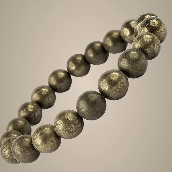Grey_Original_Pyrite_Bracelet_Aaa_Quality_The_Stone_Of_Wealth_&_Good_Fortune_Natural_Crystal_Beads_Money_Magnet