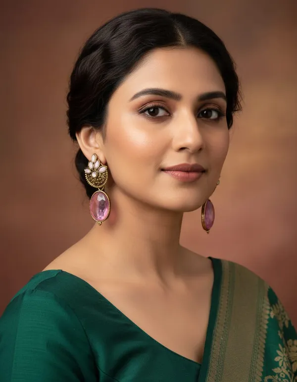 Purple_Kundan_With_Purple_Gemstone_Drop_Earrings_For_Women